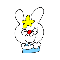 [LINEスタンプ] はぴうさ