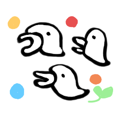 [LINEスタンプ] へんな海のいきもの