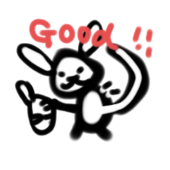 [LINEスタンプ] なかまへ送るうさぎスタンプ