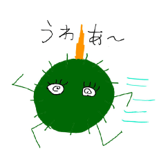 [LINEスタンプ] パンクコケ＆カニ