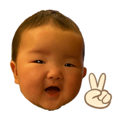[LINEスタンプ] ぶさかわbabyのにーたん
