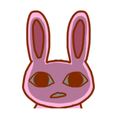 [LINEスタンプ] うさぎだよᙏ̤̫͚