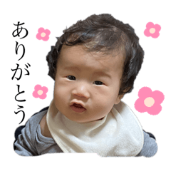 [LINEスタンプ] あゆくんとおーちゃん