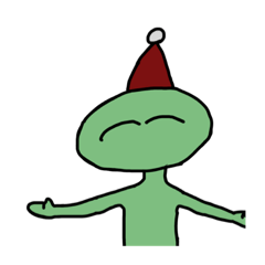 [LINEスタンプ] 緑はリラックスの色 1