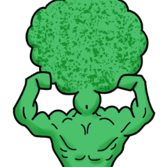 [LINEスタンプ] ブロマッチョ