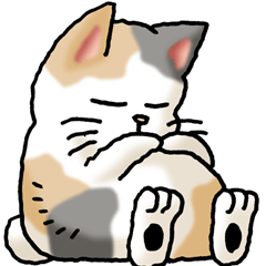 [LINEスタンプ] 猫大好き！（大）その2