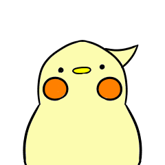 [LINEスタンプ] ふっくらオカメインコさん