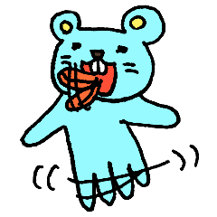 [LINEスタンプ] 前歯がかわいいアニマルズ