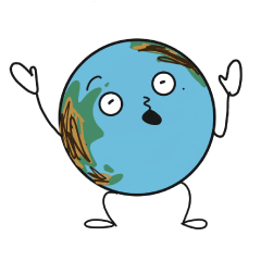 [LINEスタンプ] 地球規模くん