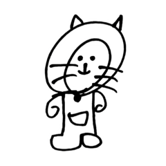 [LINEスタンプ] たぬき？？ねこ？？