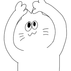 [LINEスタンプ] NEKOSUKEひとこと編