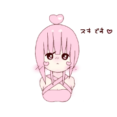 [LINEスタンプ] ♡もも♡ももガール♡のかわいいスタンプ