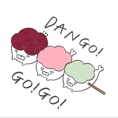 [LINEスタンプ] だんごあざらし君たち