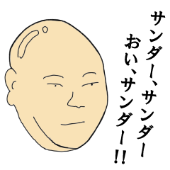 [LINEスタンプ] サンダー！サンダ―！おい、サンダー！
