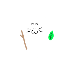 [LINEスタンプ] 膝曲がりネコ