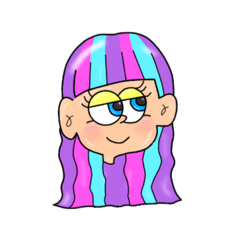 [LINEスタンプ] からふる女のこ