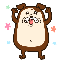 [LINEスタンプ] ジト目のテッドの日常1