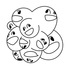 [LINEスタンプ] 肉の塊スタンプ 底無し沼編