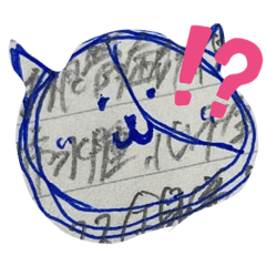 [LINEスタンプ] 落書き どうぶつ
