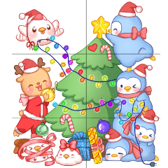 [LINEスタンプ] メリークリスマス祭り魔法の可愛い限定