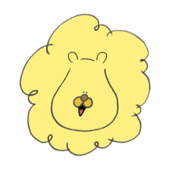 [LINEスタンプ] きいろのらいおんのスタンプ