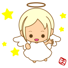 [LINEスタンプ] まみんこのHAPPY天使のスタンプ