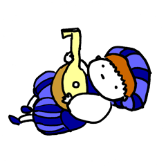 [LINEスタンプ] リュート弾きの日常