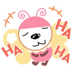 [LINEスタンプ] 笑顔のないクマさん
