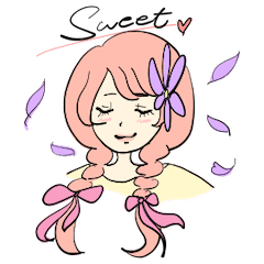[LINEスタンプ] ハナちゃんパック2