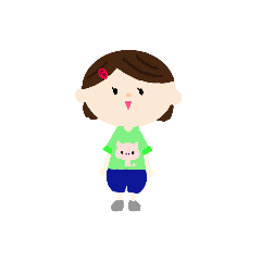 [LINEスタンプ] まめ＆らきおすたんぷ