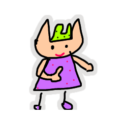 [LINEスタンプ] 娘が描いたネコ