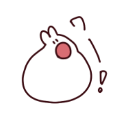 [LINEスタンプ] うさぎのほのたん