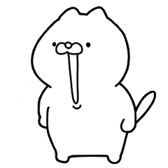 [LINEスタンプ] お前はねこなのか 2