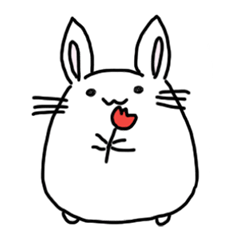 [LINEスタンプ] 運気UP！うさぎちゃん