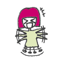 [LINEスタンプ] おんなのこ1.3