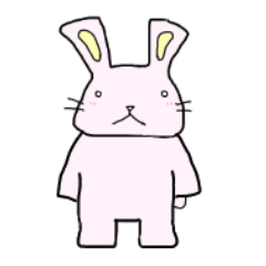 [LINEスタンプ] うさっくん