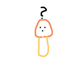 [LINEスタンプ] 無表情きのこ