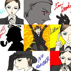 [LINEスタンプ] とある探偵の口癖