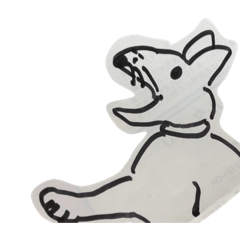 [LINEスタンプ] 兄が描いた犬