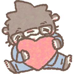 [LINEスタンプ] かわうそぱぱ '