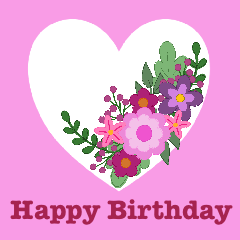[LINEスタンプ] Happy Birthday by YB