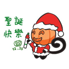 [LINEスタンプ] 呱呱燃焦(クリスマス篇）