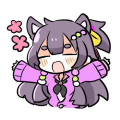 [LINEスタンプ] あずきまめすたんぷ