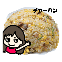 [LINEスタンプ] まりぶーの食べたいごはん2〜中華編〜