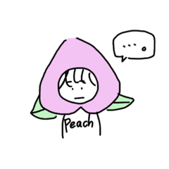 [LINEスタンプ] モノクロ少女はカラーの世界で生きている。