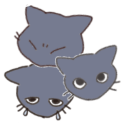 [LINEスタンプ] うにうにねこ