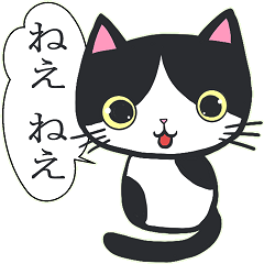 [LINEスタンプ] ブチネコ