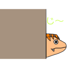 [LINEスタンプ] ウツボと小エビ