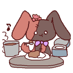 [LINEスタンプ] 赤いうさきち