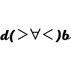 [LINEスタンプ] 万能顔文字( ^ω^)